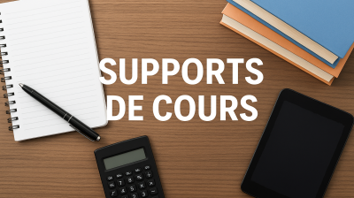 Supports de cours